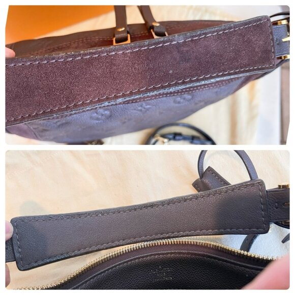 🔥Authentic Louis Vuitton Monogram Empreinte Audacieuse PM Hobo bag - Picture 11 of 16